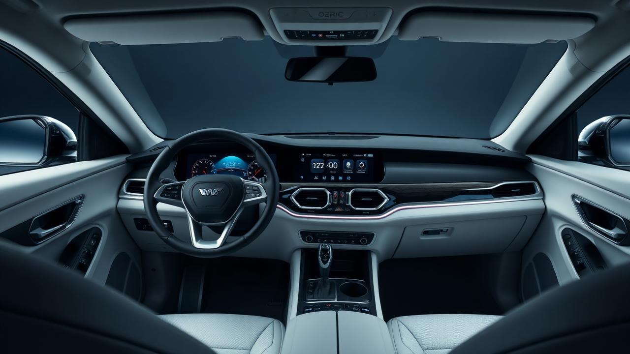 Bestune T77 interior